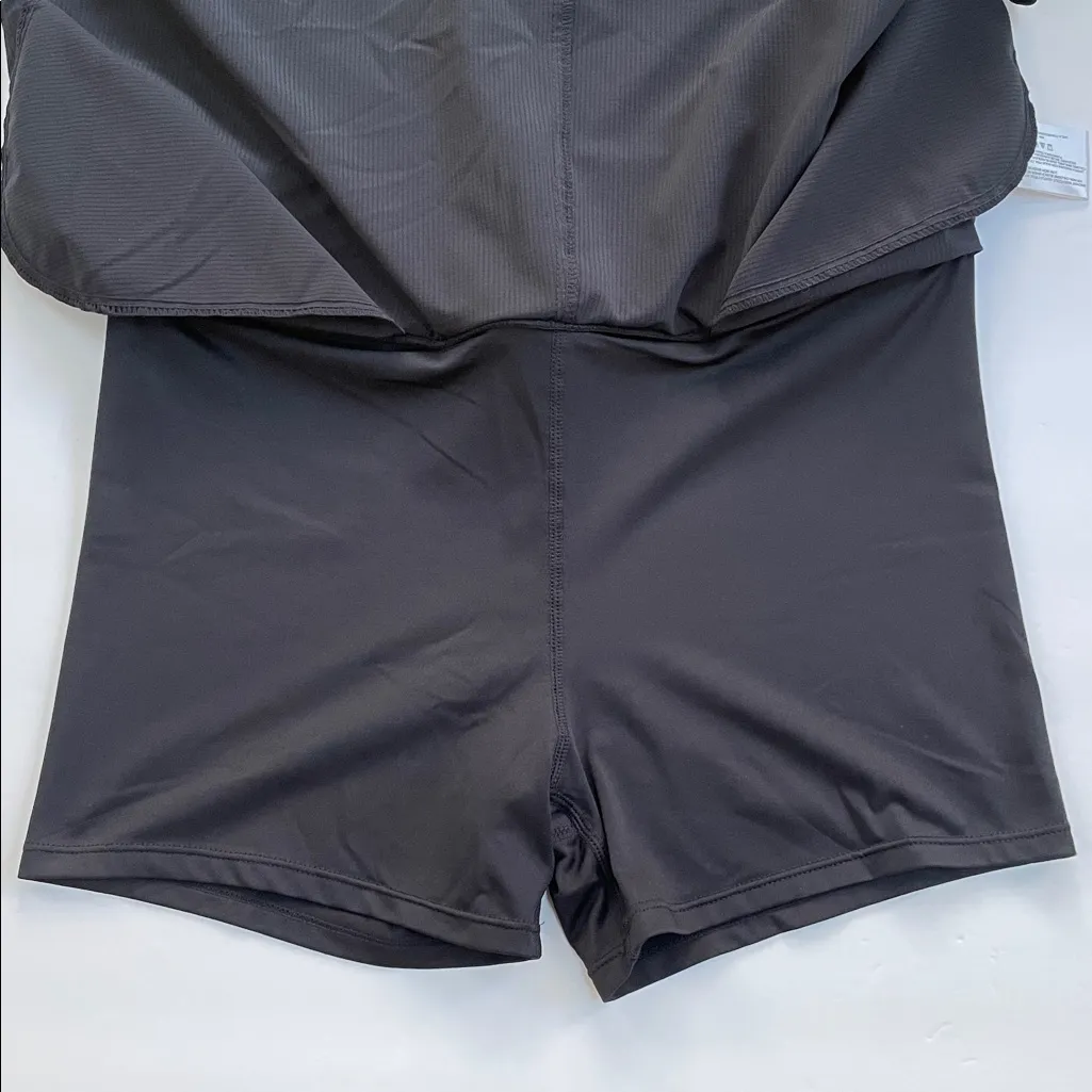 ORVIS Active Tennis Skort Preppy Mini Skirt Built-in Shorts in Black Size S - Image 7