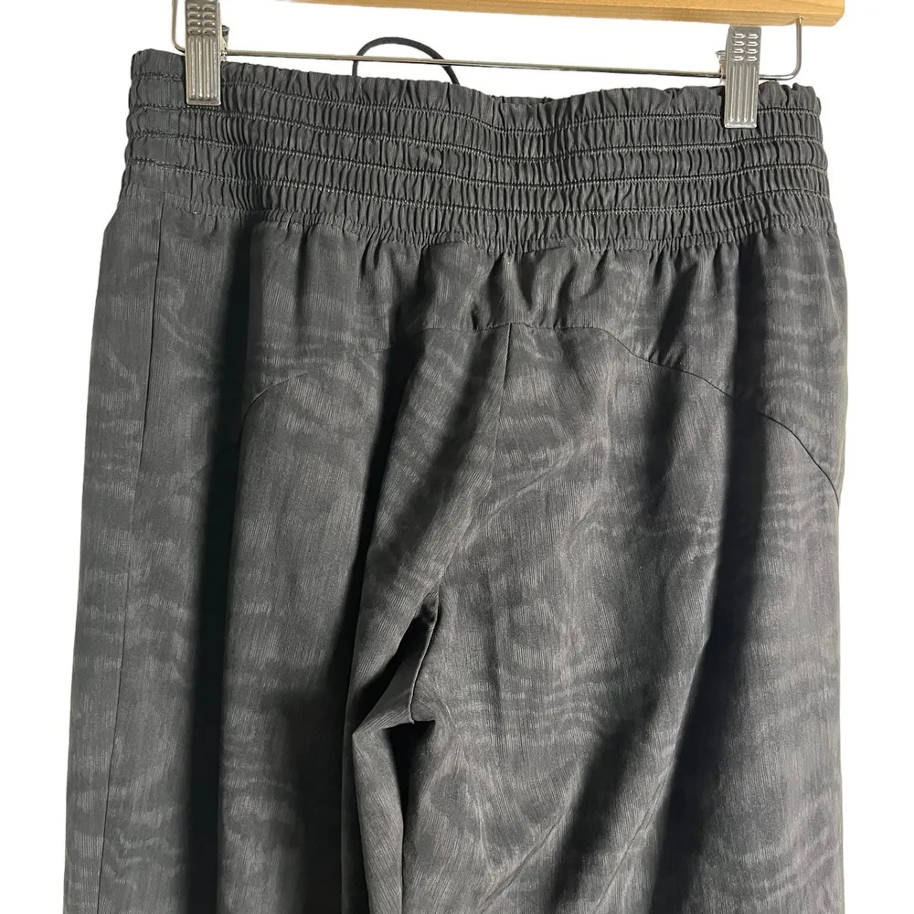 Athleta Camden Black Gray Printed Jogger Pants Size 4 - Image 8