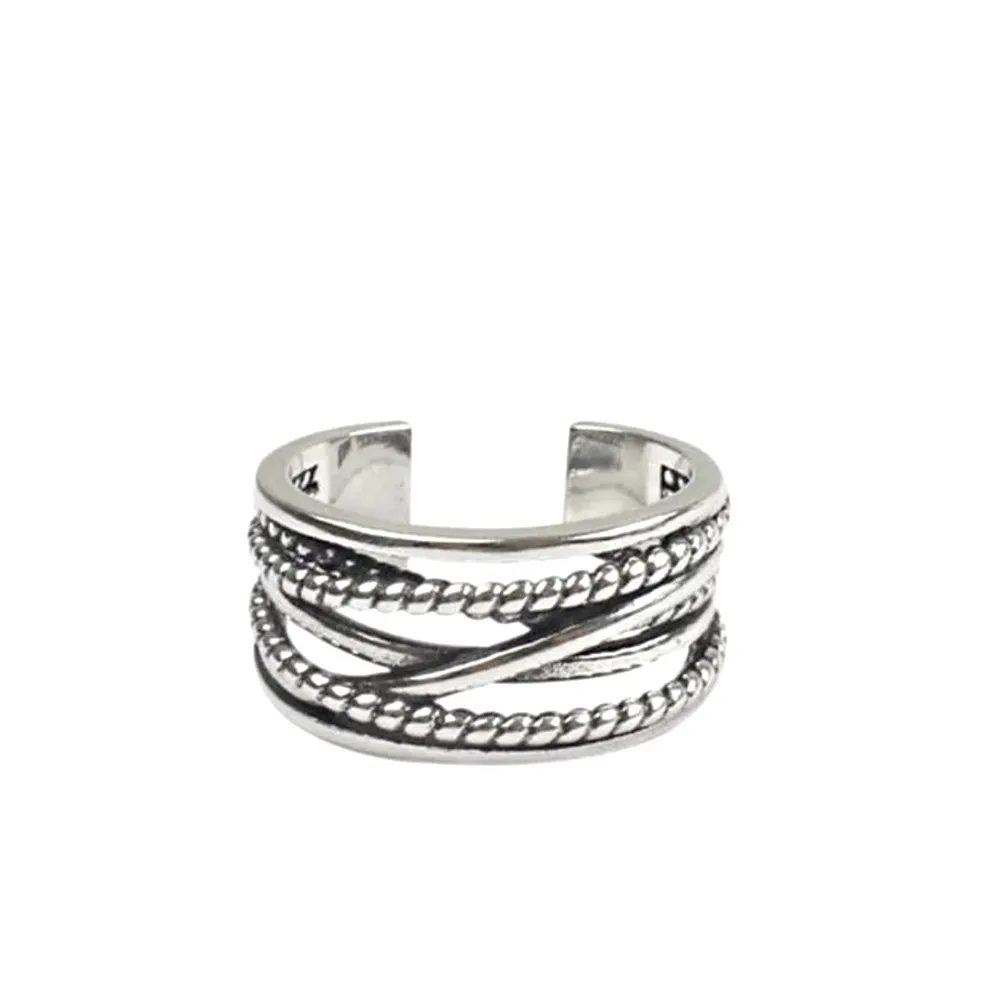 NEW 925 Sterling Silver Adjustable Ring‎ - Image 3