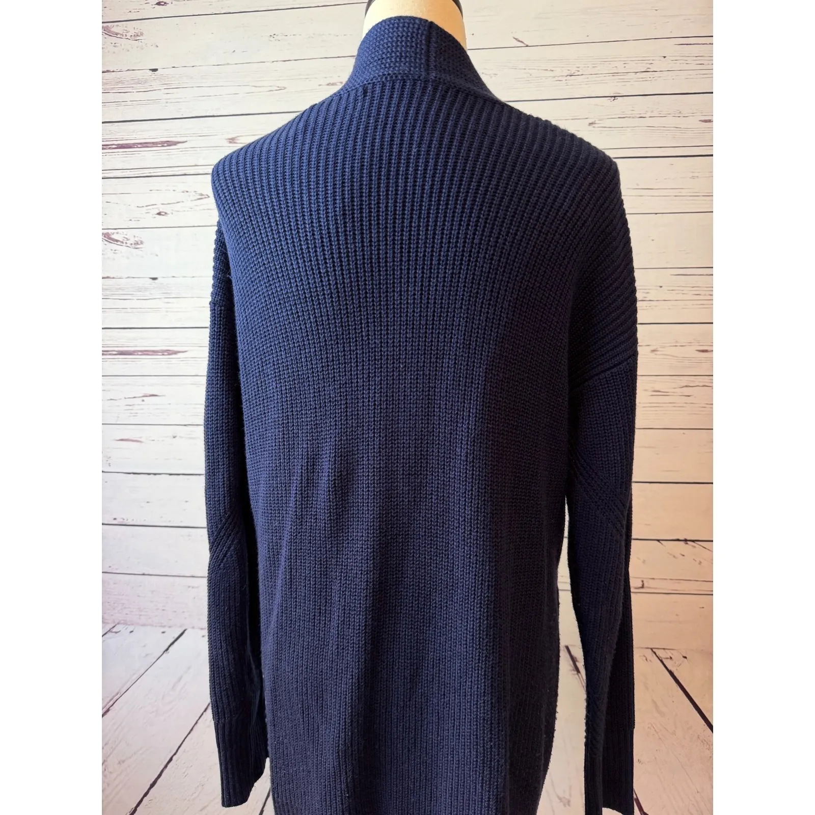 Lululemon Cardigan Sweater M L Medium large Cashlu Wrap Cashmere Duster Knit - Image 9