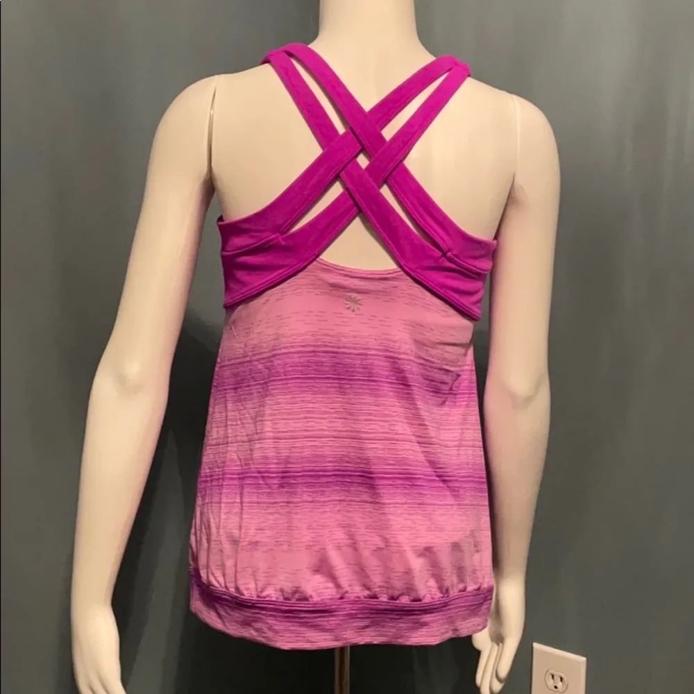 Athleta purple stride crunch & punch strappy tank - Image 5