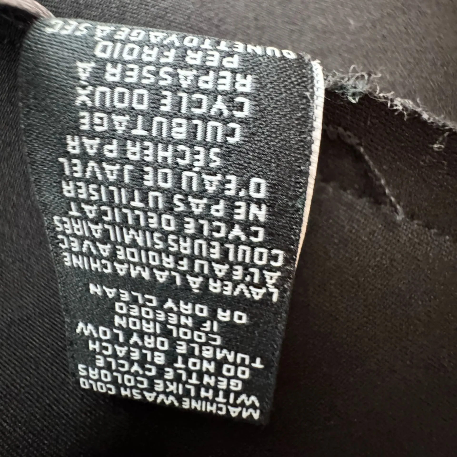 Premise Faux Leather Jacket Black Size Extra Small - Image 5