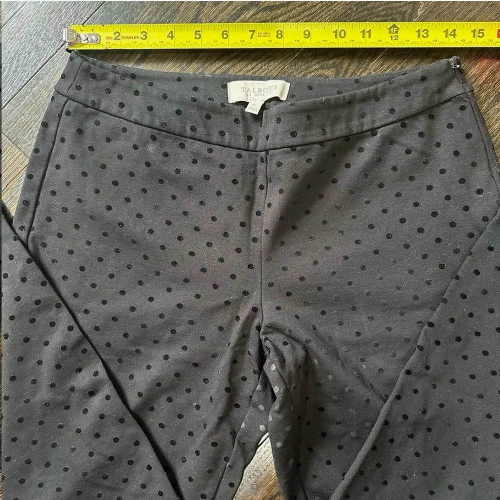 Talbots Petite Women’s Polka Dot Pants Size 6p - Image 5