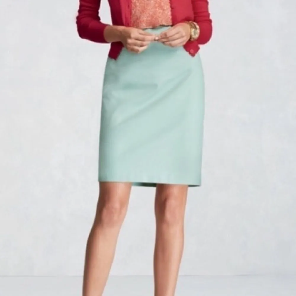 CAbi 360 New Pencil Skirt in Jordan Almond - Image 2