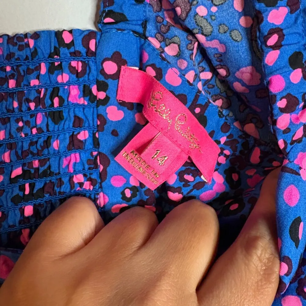 Lilly Pulitzer Preslee colorful patterned long sleeve top - Image 4