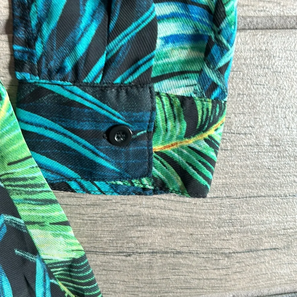 BANJUL  leaf print romper - Image 4