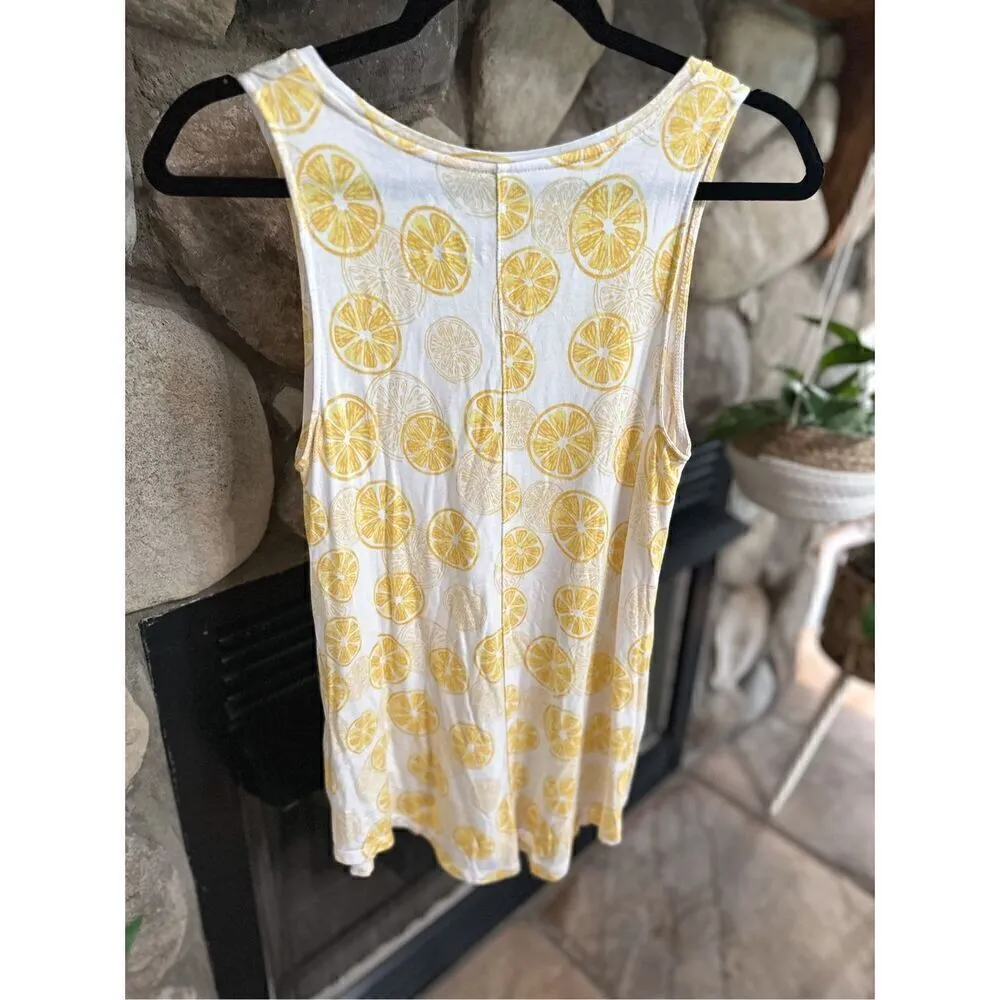 Apt. 9  Essentials Lemon Tank Top - Image 4