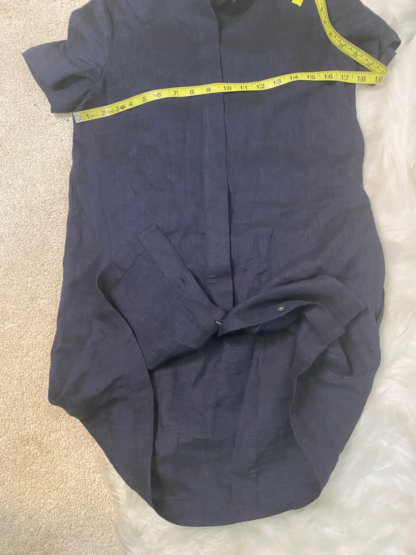 Button Down Dress Size P - Image 13