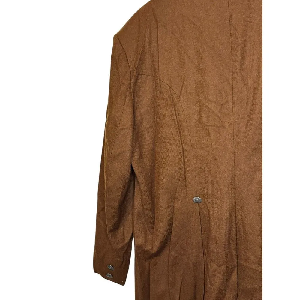 Pioneer Wear Women's Coat Vintage Original West Classics Cashmere Ranch Brown XL - Image 5