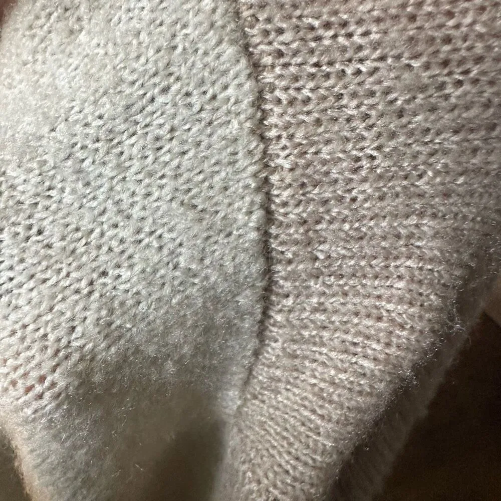 BB Dakota two tone XL cozy Grandpa cardigan with pockets - Image 6