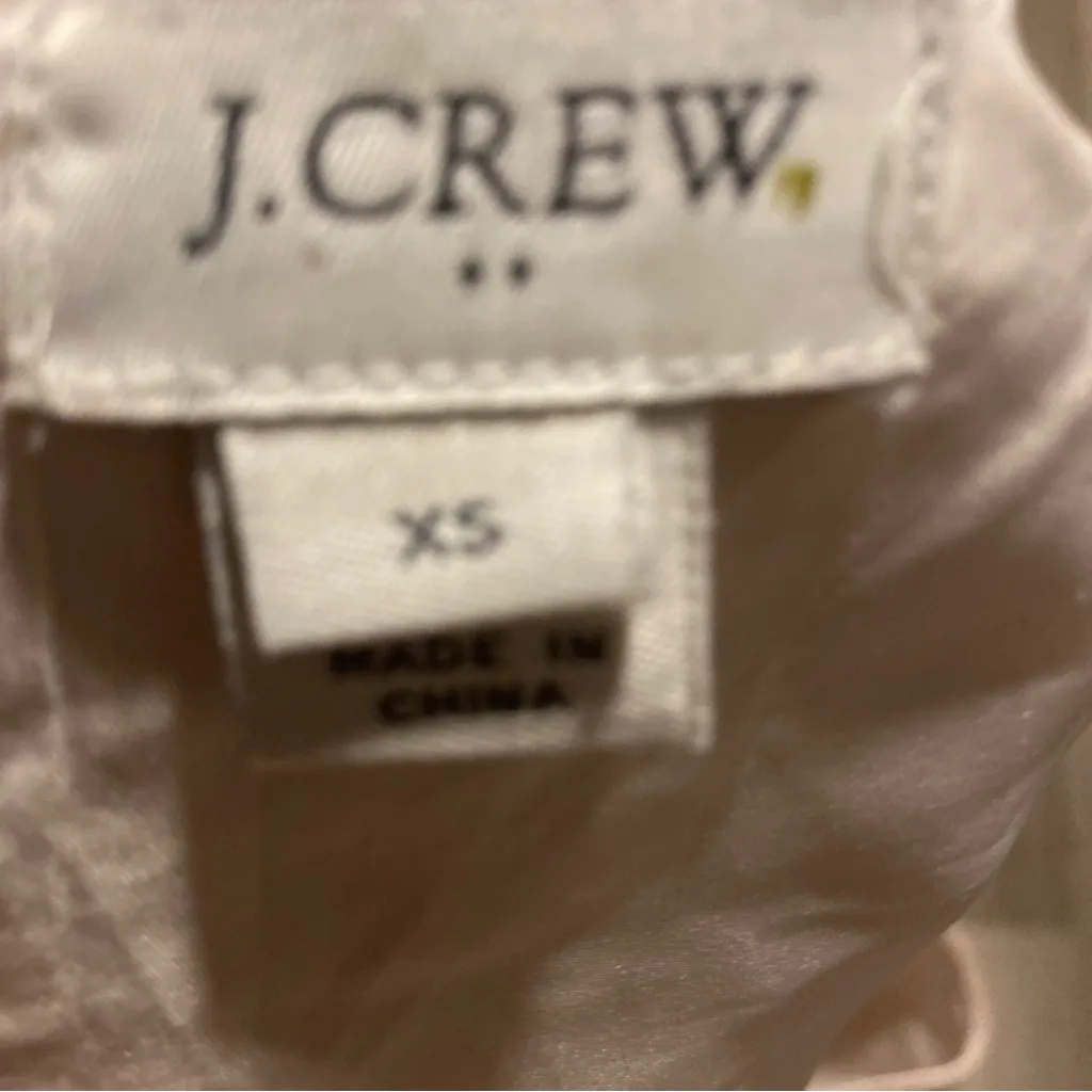 J. Crew Women's keyhole velvet smoked pink top size XS - Image 9