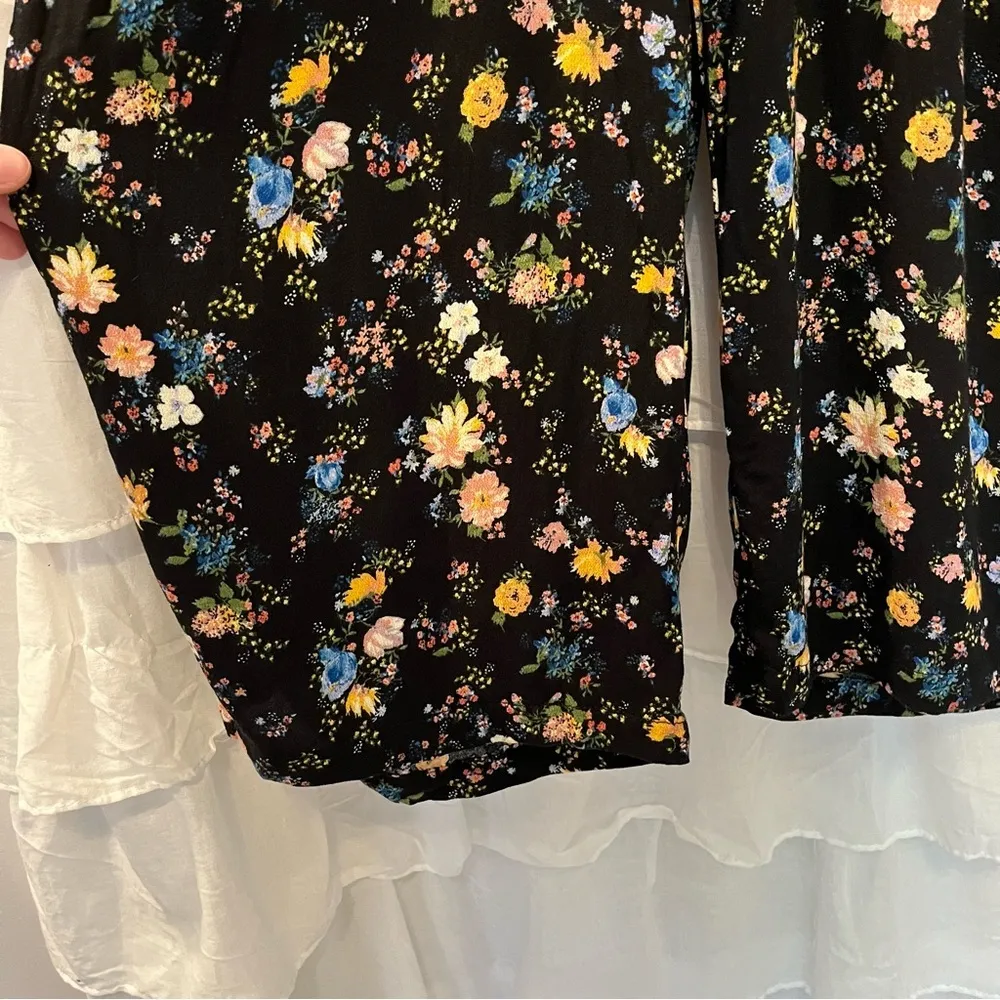 Wild Fable Floral Maxi Romper w/ Zipper Back - Size XS - Image 10