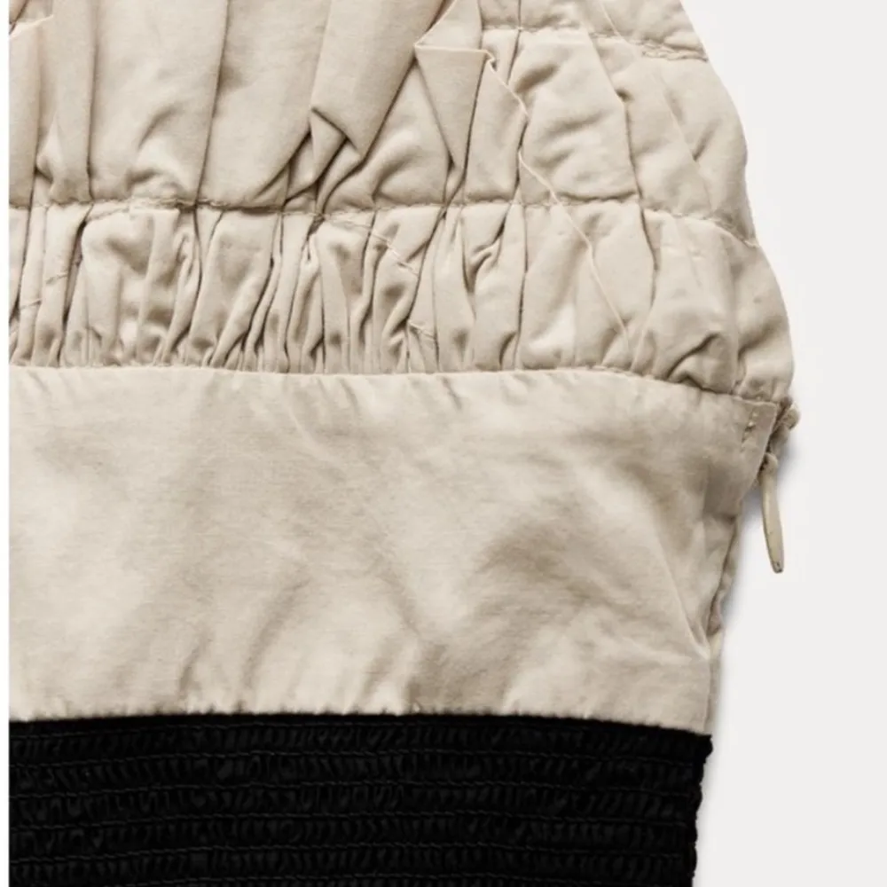 ZARA Contrasting Ruffled Top - Image 7