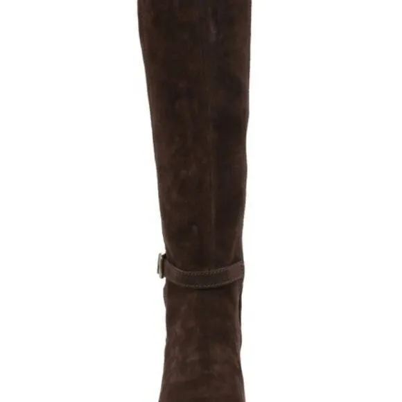 New Clarks Clarkdale Clad Suede Riding Boot Dark B‎ - Image 4