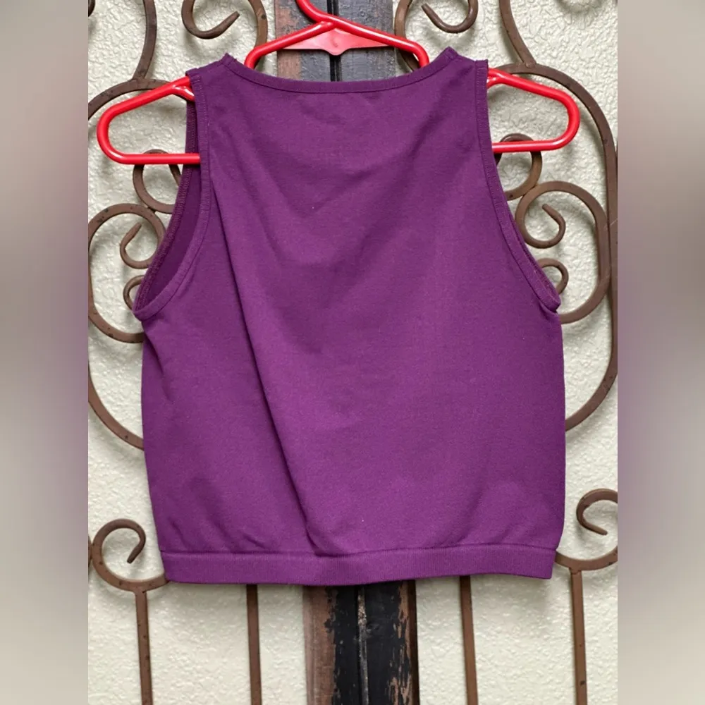 Free People Intimately purple crop top - Image 2