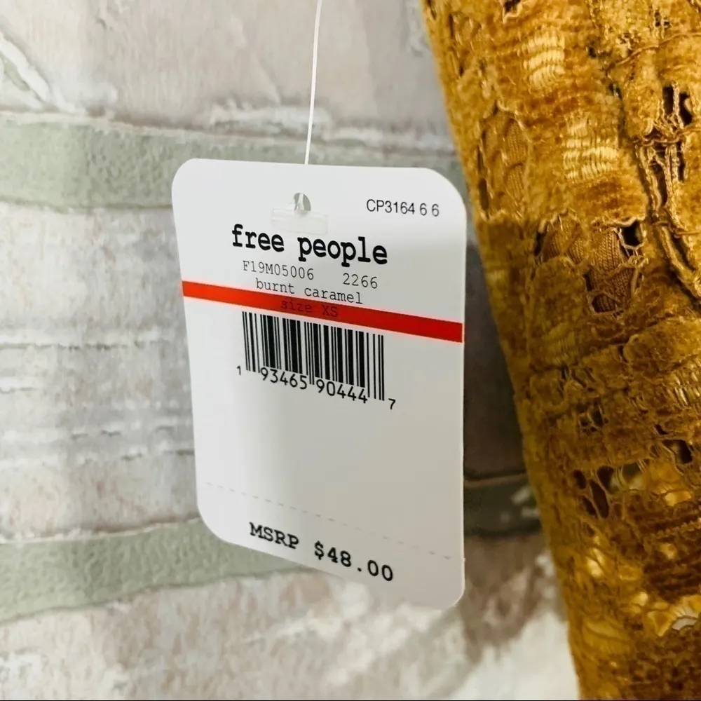 Free People NWT Celine Bralette in Carmel - Image 9