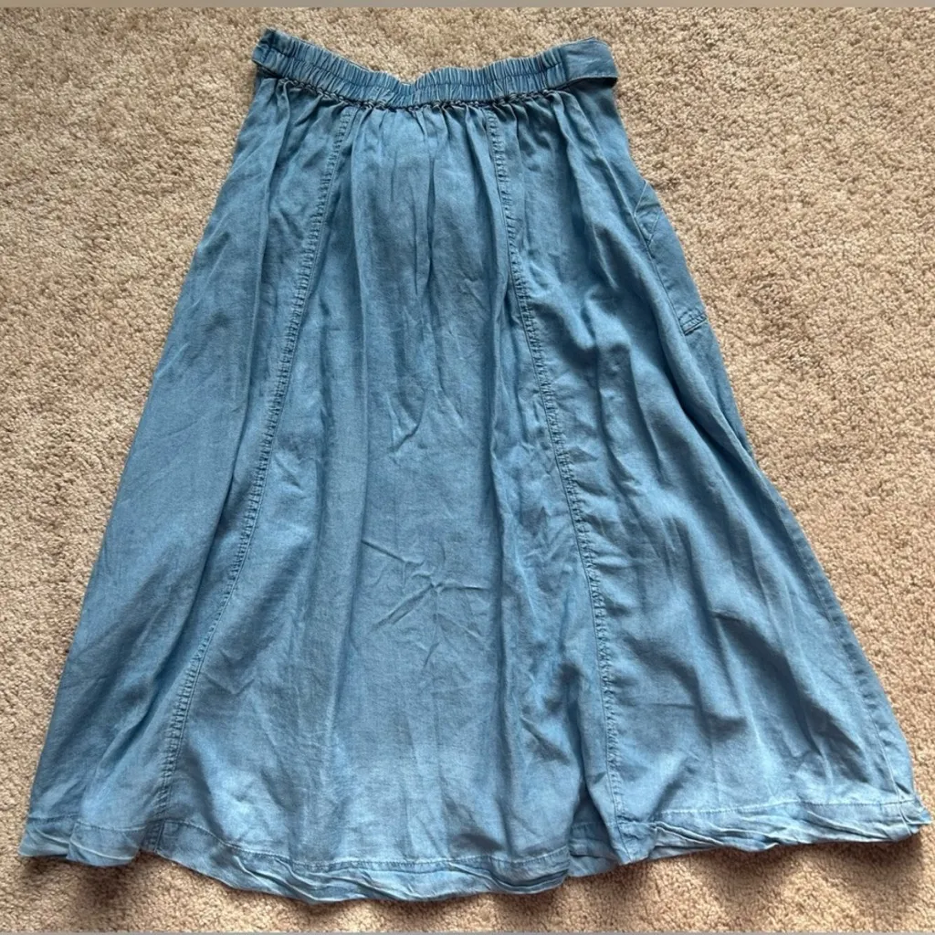 APPRAISAL Chambray denim blue A - Image 3