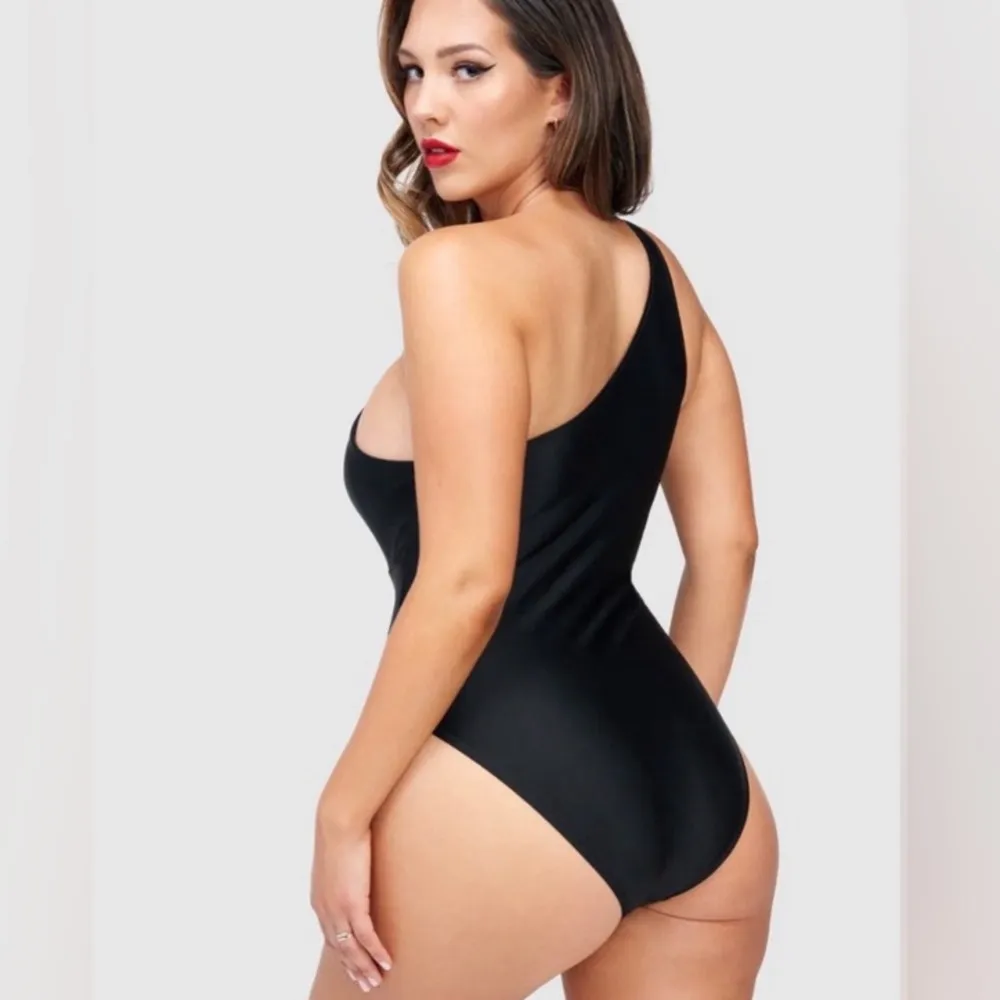 Frederick’s of Hollywood Womens Black Sardinia Swimsuit - Image 2