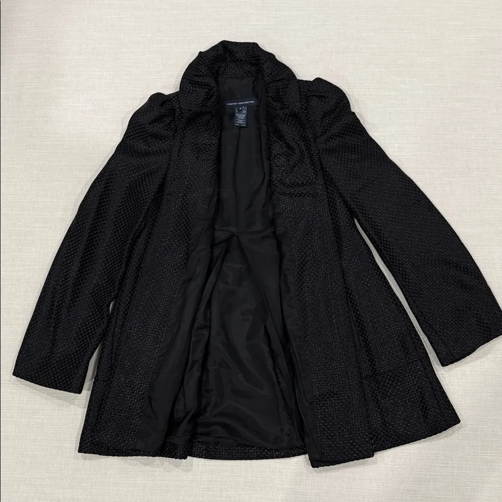 French Connection Women’s Wool Blend Toggle Coat – Size 8 - Image 2