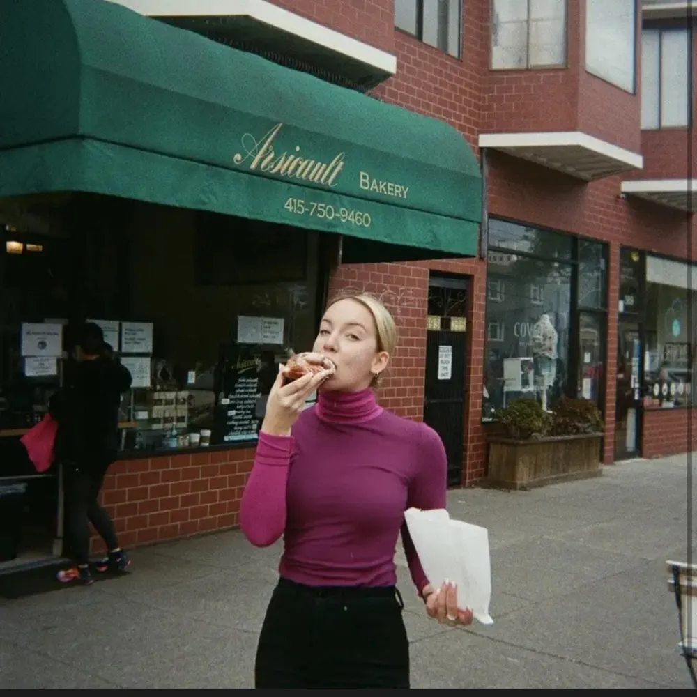 SFIZIO‎ Pink Two Tone Turtleneck Sz S - Image 2