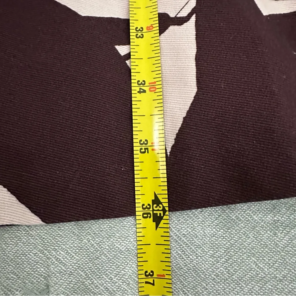 Trina Turk Women’s Tropical Print Ruffle-Hem 100% Cotton Dress Size 8 - Image 8