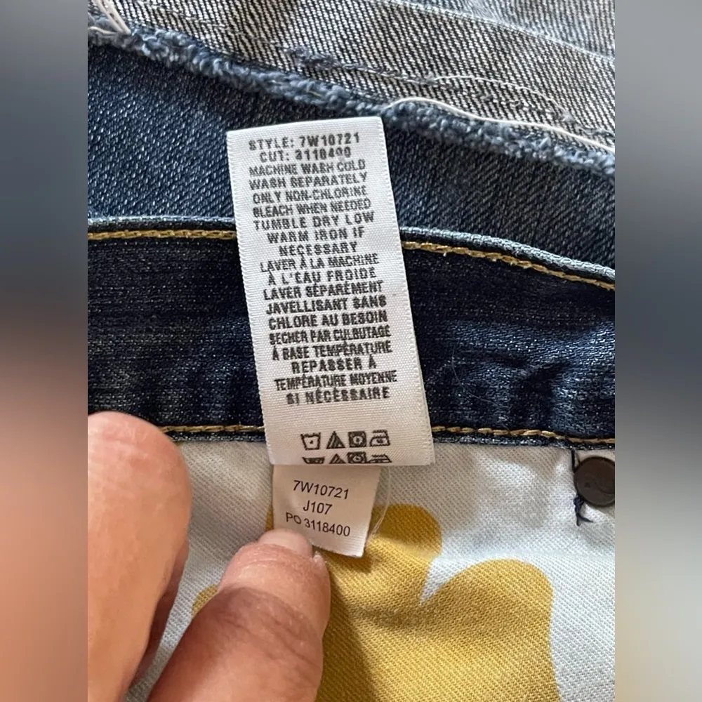 Lucky Brand Women’s Riley Cut off Denim Shorts Size 28 - Image 12