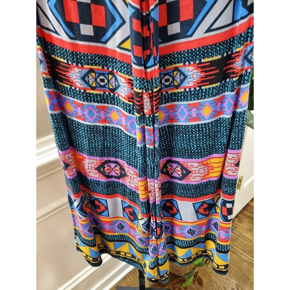 Flying Tomato Women's Multicolor 100% Rayon Mid Rise Pull On Trouser Pant Size S - Image 3