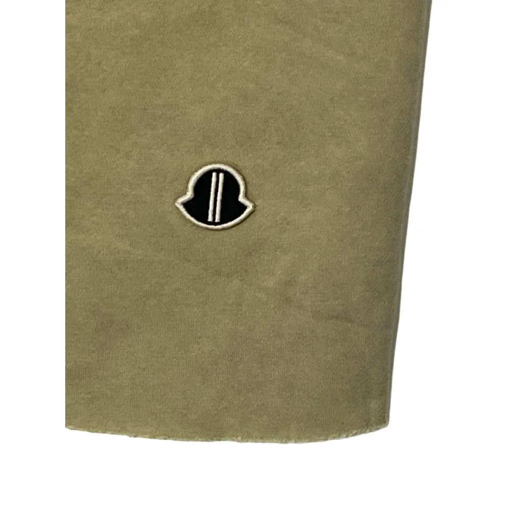 Rick Owens X Moncler Womens Tarp Tee in Acid Degrade XSmall New Tank Sleeveless Tan Size XS - Image 6