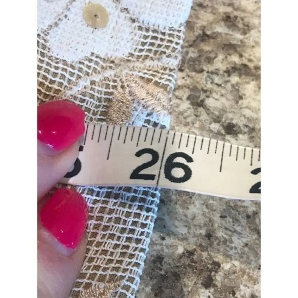 Indigo Moon Medium Padded Blazer Tan Size 8 - Image 8