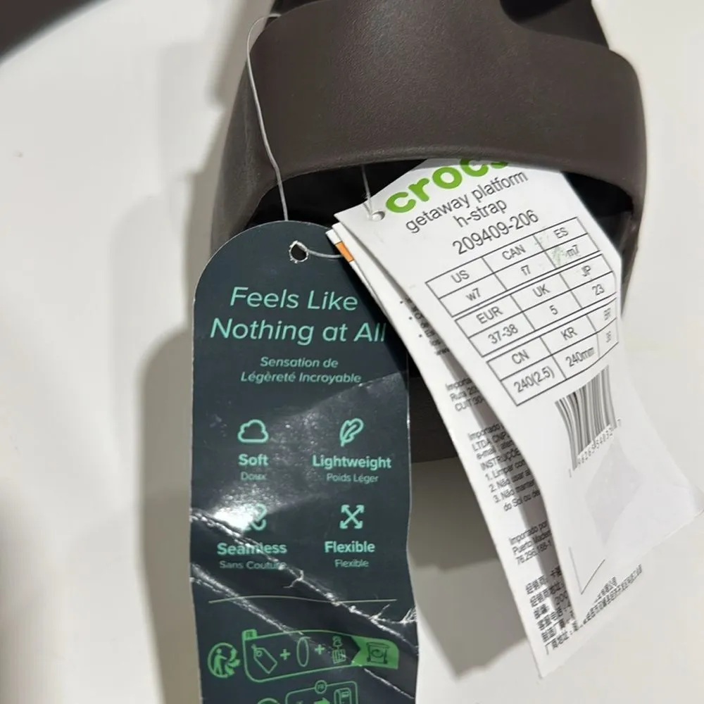 CROCS Getaway Platform h-strap NWT - Image 5