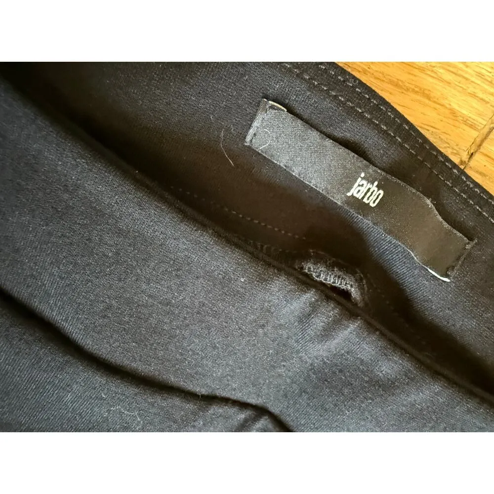 jarbo Black Stretchy Work Pants Size 38/ US 6 - Image 4
