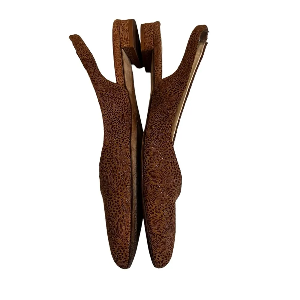 Anthropologie Marchez Vous Slingback Flats, Sz 8 - Image 7