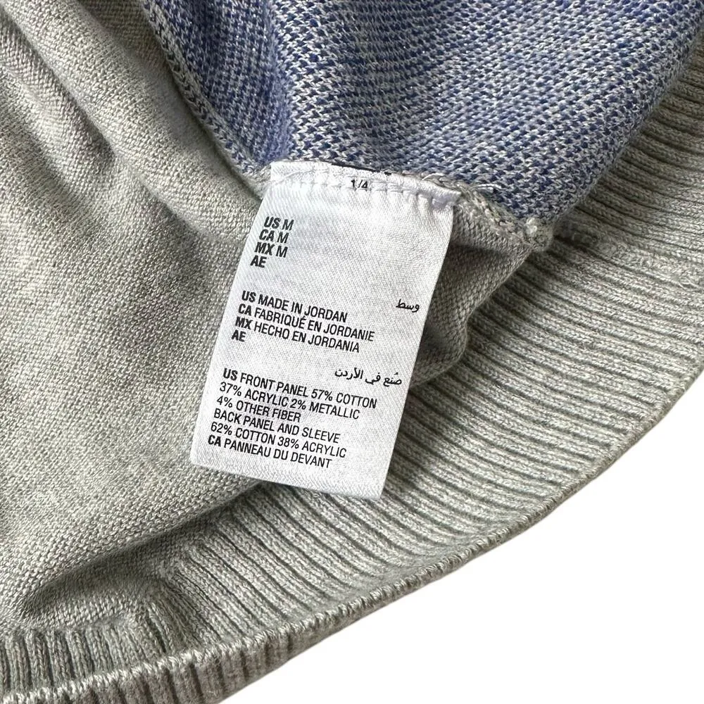 Charter Club Gray Knit Sweater Women Size Medium | 30-8 - Image 5