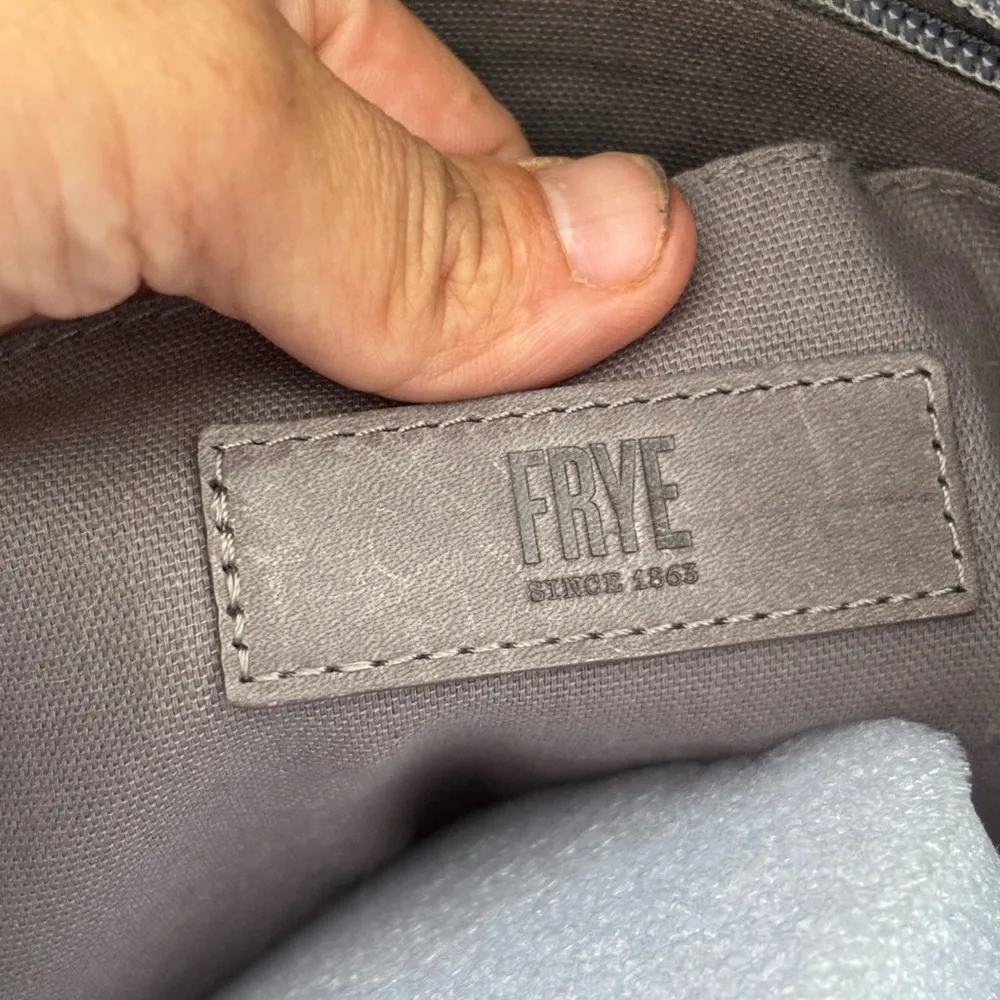 Frye Slate Leather Tote - Image 4