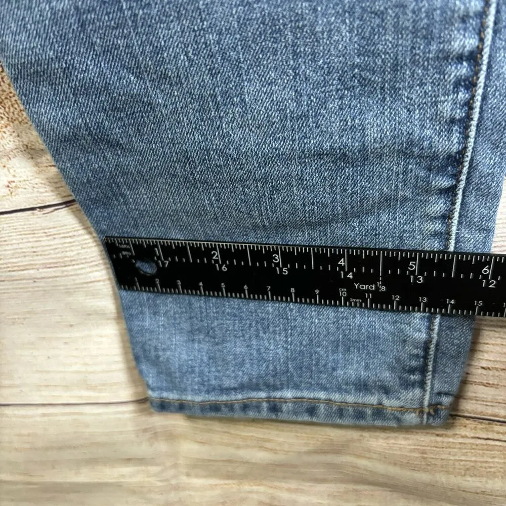 Lucky Brand Jeans Womens Size 4/27 Blue Denim Lolita Skinny small hole at zipper - Image 14