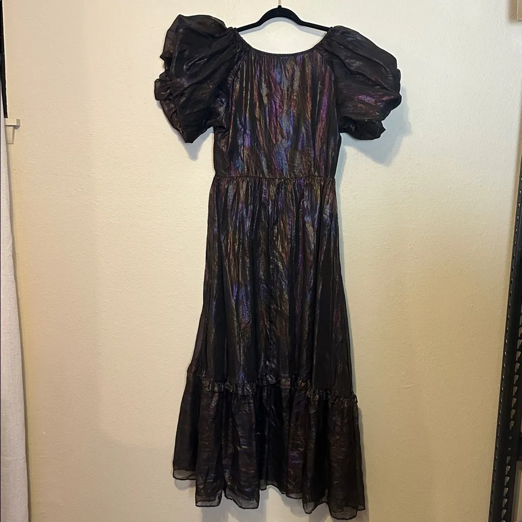 JESSAKAE Pixie dress in Black Iridescent Size XL NWT - Image 9