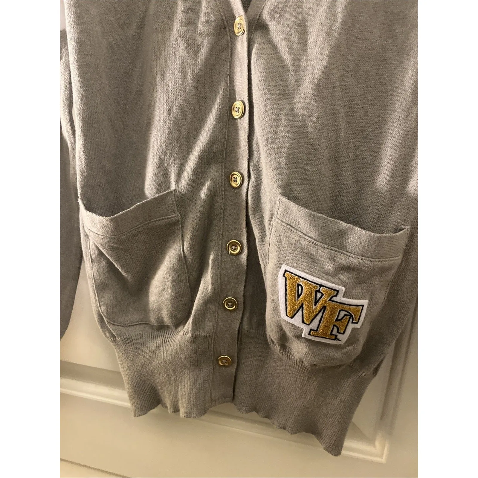 Wake Forest University Deacons Cardigan School House Women's Sweater Lightweight Size undefined - Image 10