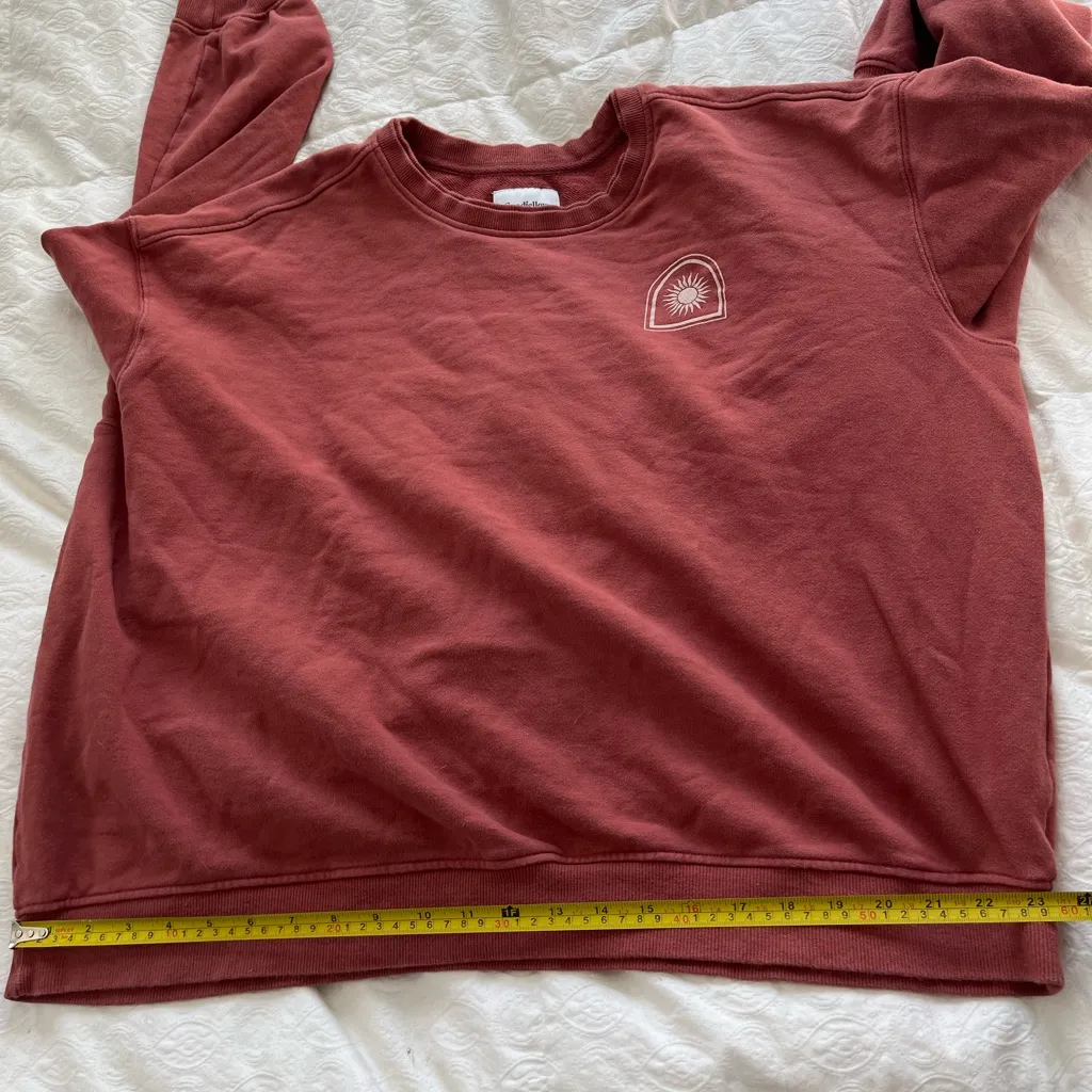 Goodfellow & Co Women’s Brick Red Pullover size XL - Image 7