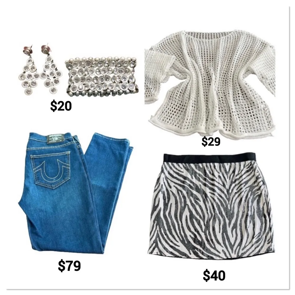 🆕 Zebra Print Sequin Mini Skirt💥 - Image 13