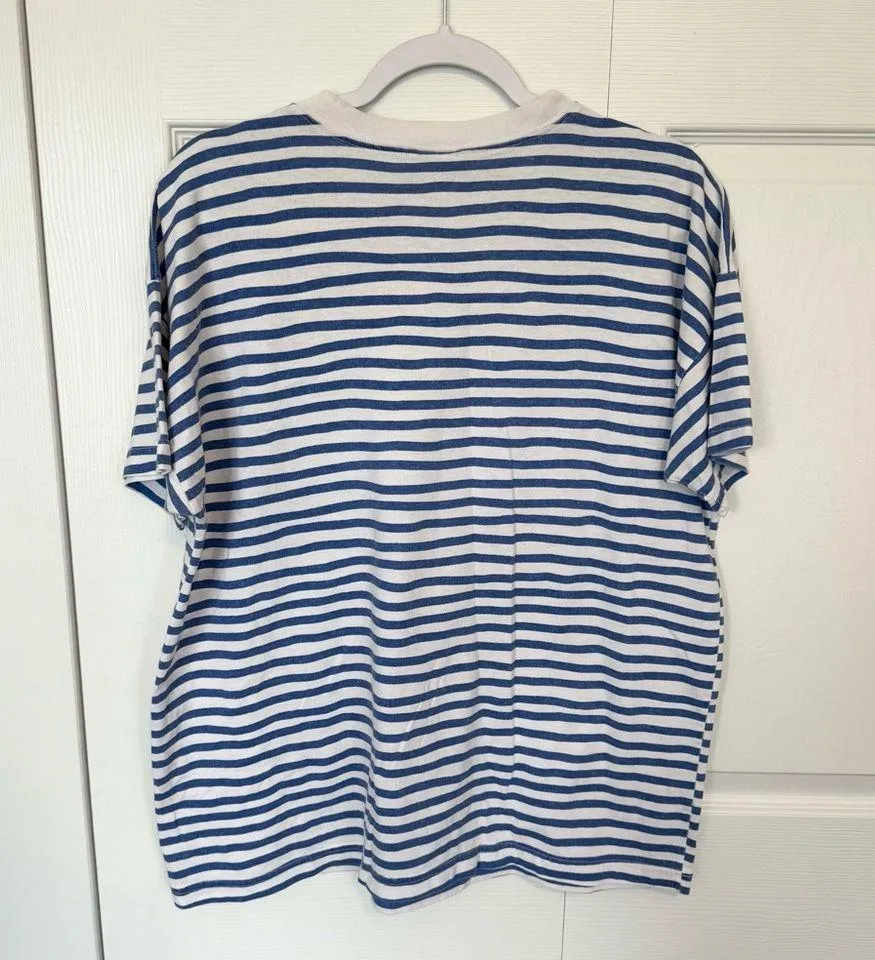 Vintage 90’s Disney POOH Winnie the Pooh Striped Shirt - LARGE - Image 5