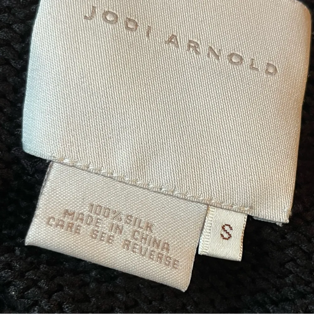 Jodi Arnold Silk Pullover Knit Sweater - Image 8