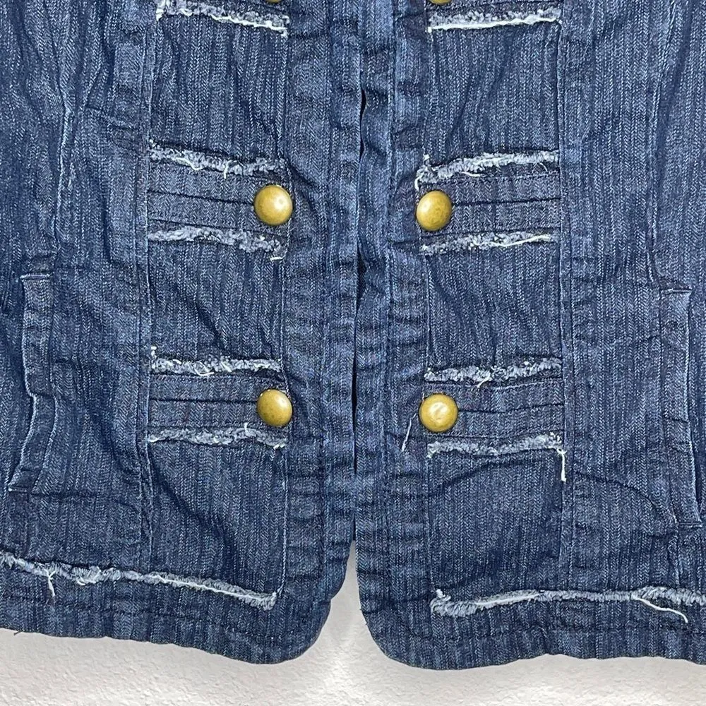 Baccini Denim‎ Jacket Blue Size M - Image 3