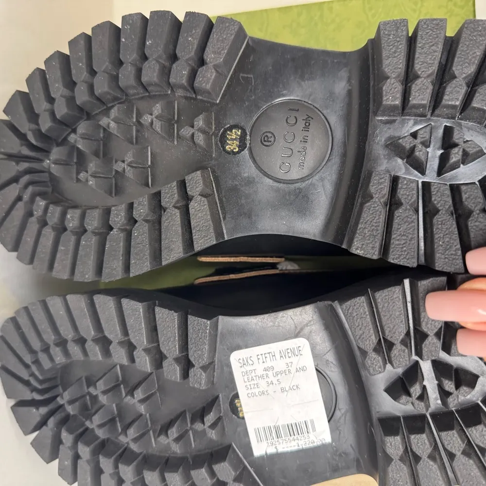 Cordovan Lux Womens Harald Horsebit 25mm Platform Loafers Size 34 1/2 Black - Image 10