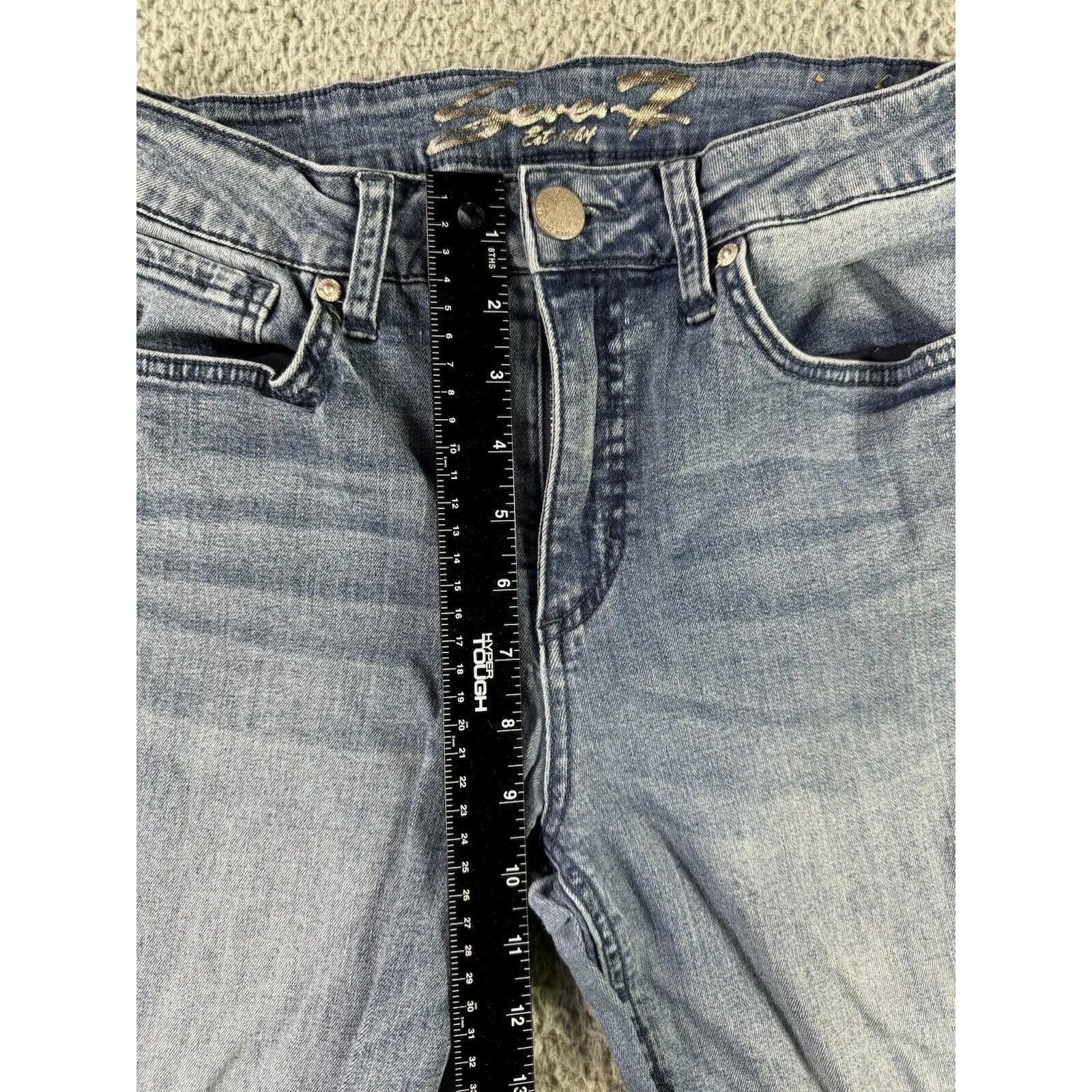 Seven7 Jeans‎ Women 6 Mid Rise Skinny Denim Pants - Image 4