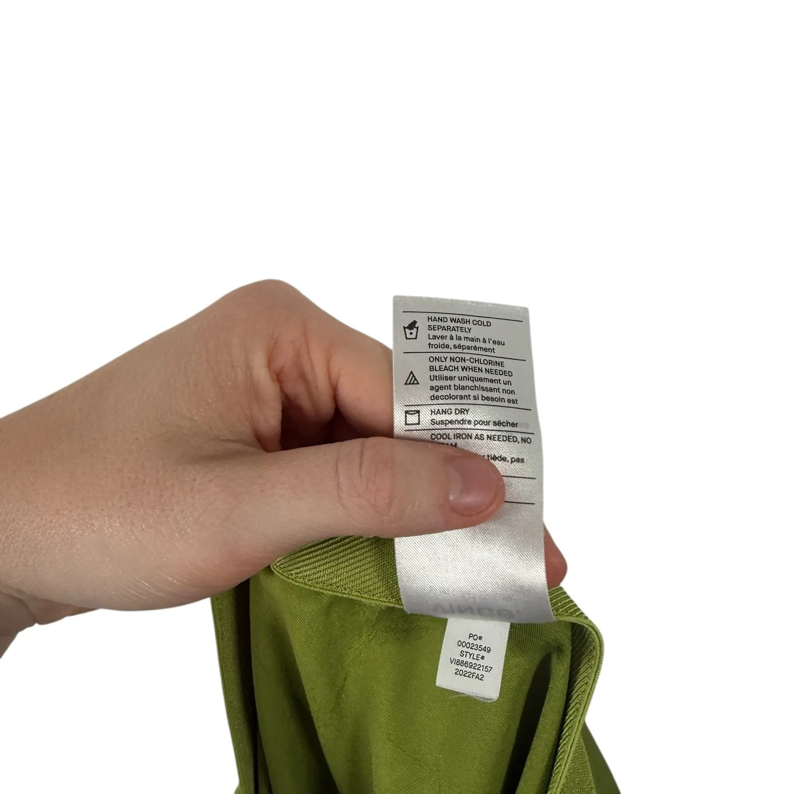 Vince Cactus Green Satin Bias Wide Leg Pants Pull On Career Office Women Plus 3x - Image 7