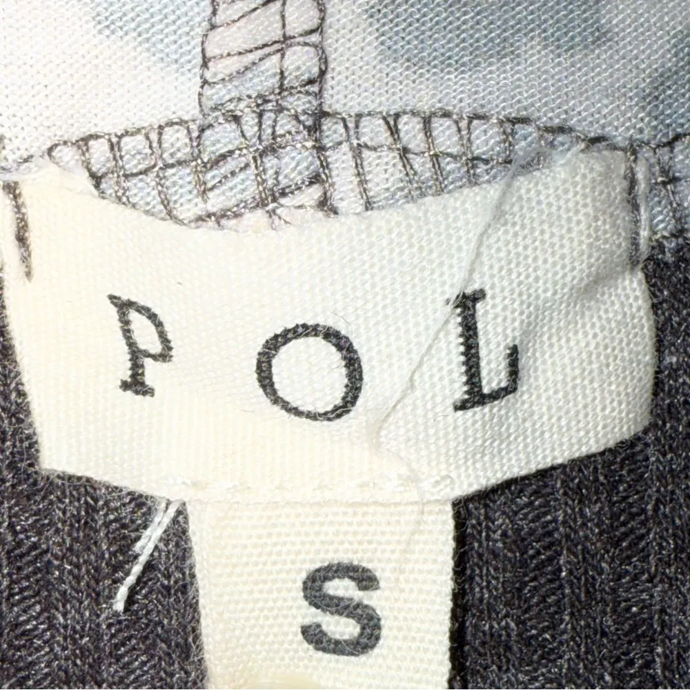 POL Leopard Print Tunic Hoodie‎ - Grey and Cream long sleeve front pocket Small - Image 7