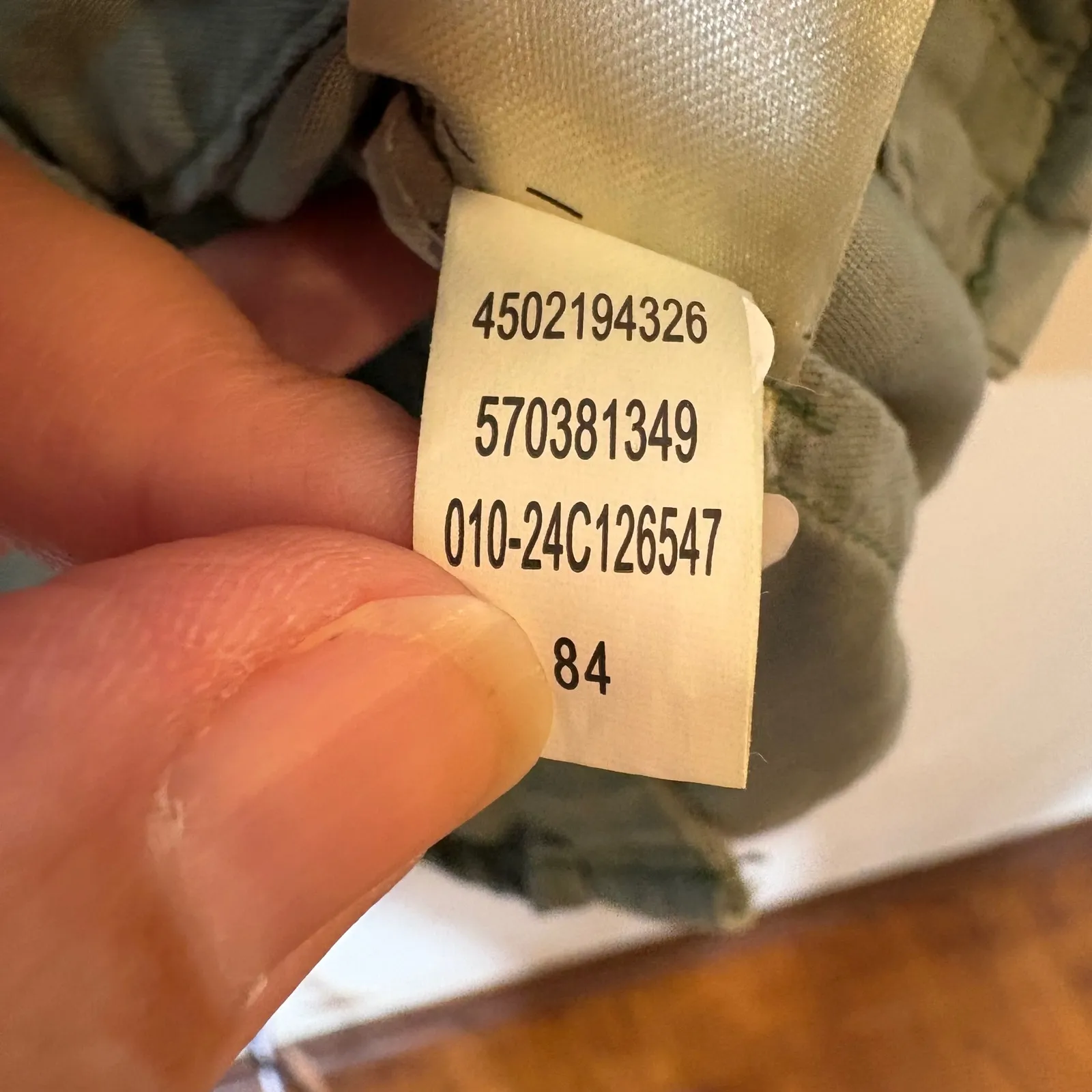 Chicos Embroidered Olive Green Button Down Long Sleeve Top Size‎ 3/US 16 - Image 8