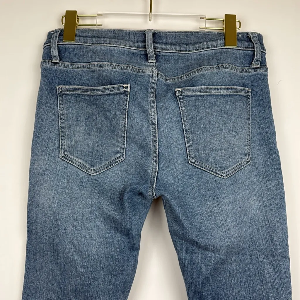 Current Elliott The Stiletto‎ Vent Hem Joey Blue Jeans 28 30x27 Light Wash - Image 6
