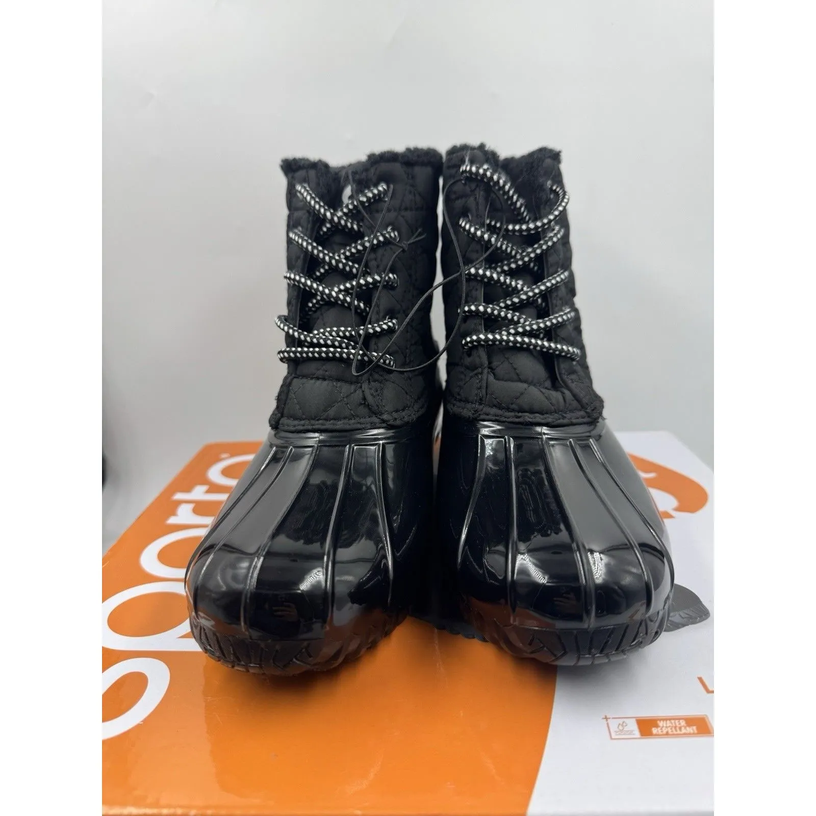 Sporto “Andie” Women’s Insulated Waterproof & Repellent Duck Boot (Black)7 - NEW - Image 2