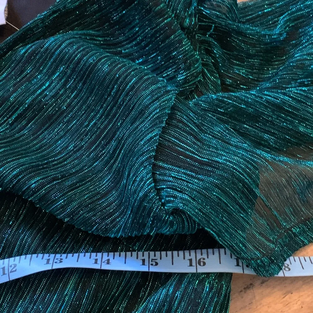 Nicole Miller NEW NWT Shimmering Long Evening Dress 10 L Large - Image 6